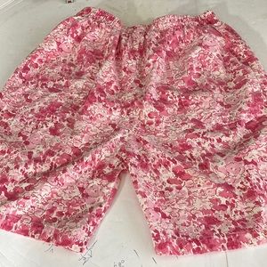 Aruba Pink & White Shorts Made in U.S.A. Size 12